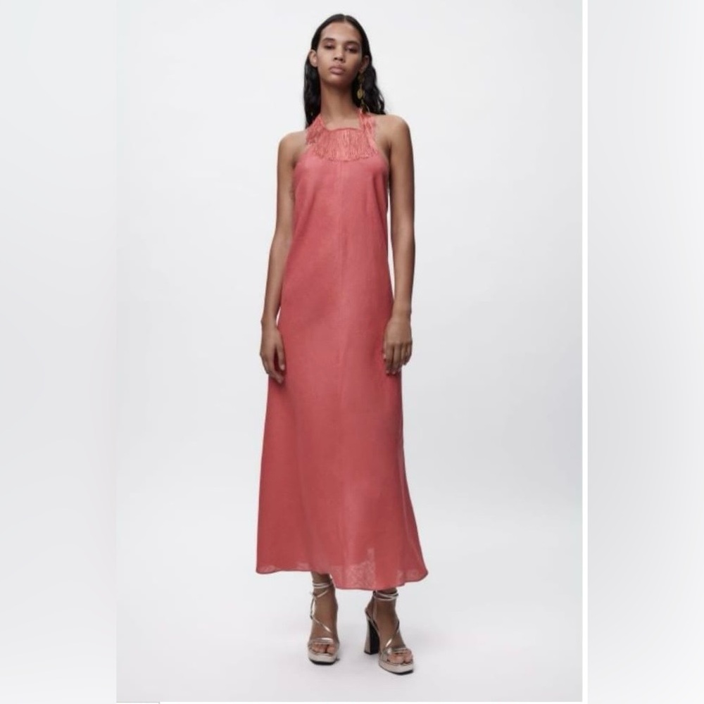 Zara Pink Maxi Dress